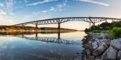 Walkway Over the Hudson State Historic Park is the World's Longest Elevated Pedestrian Bridge